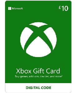 GBP 10 UK XBOX gift card