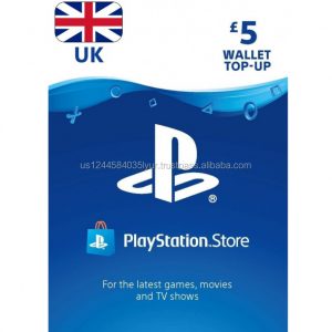 gbp 5 psn gift card
